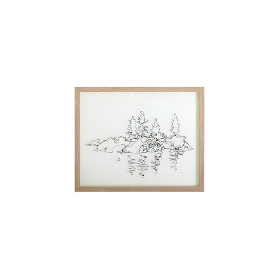 Yosemite Home Decor Blurred Lines I Wall Art
