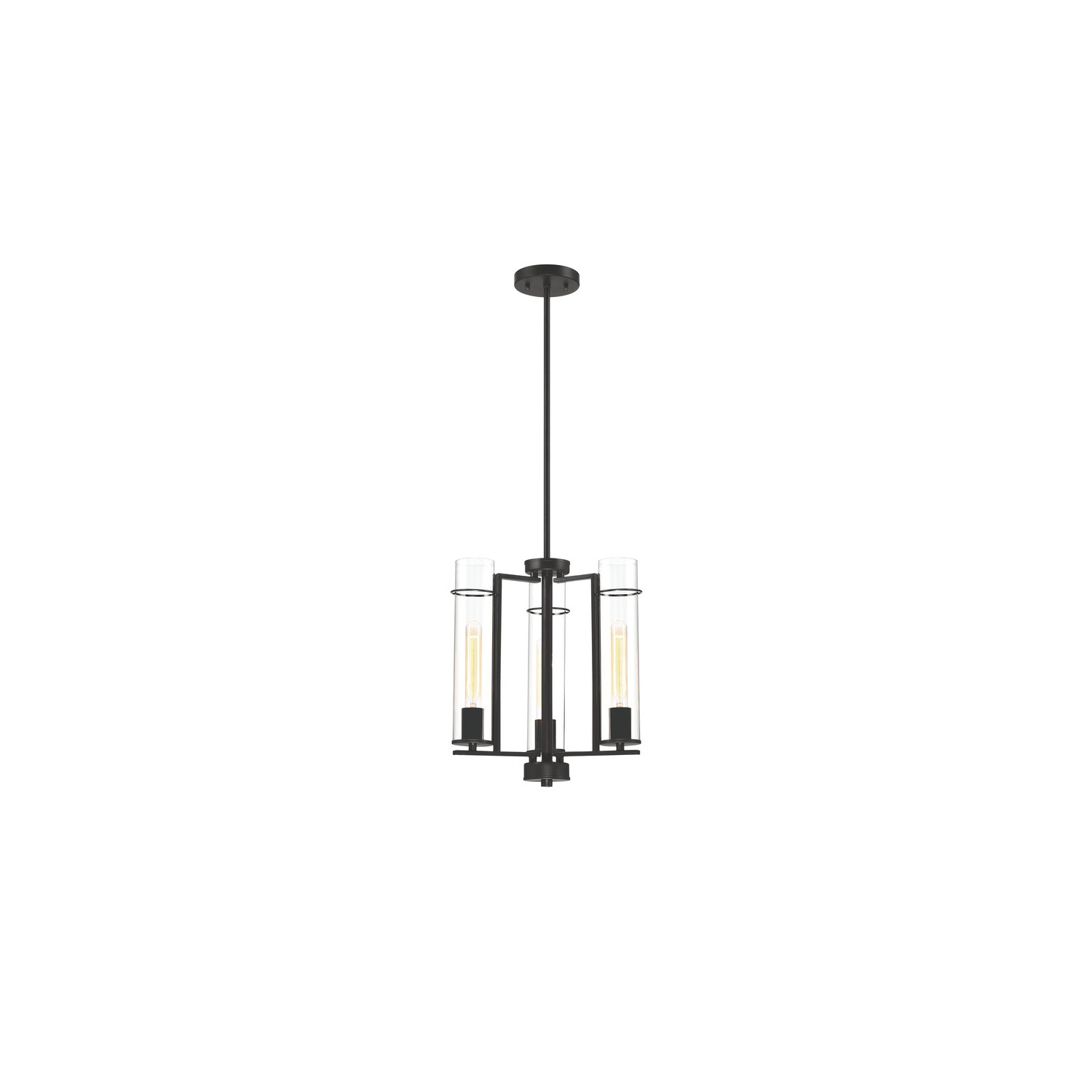 Yosemite Home Decor Prairie Collection 3 Light Chandelier