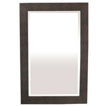 Yosemite MINT003 Home Decor Framed Mirror, Medium - Espresso
