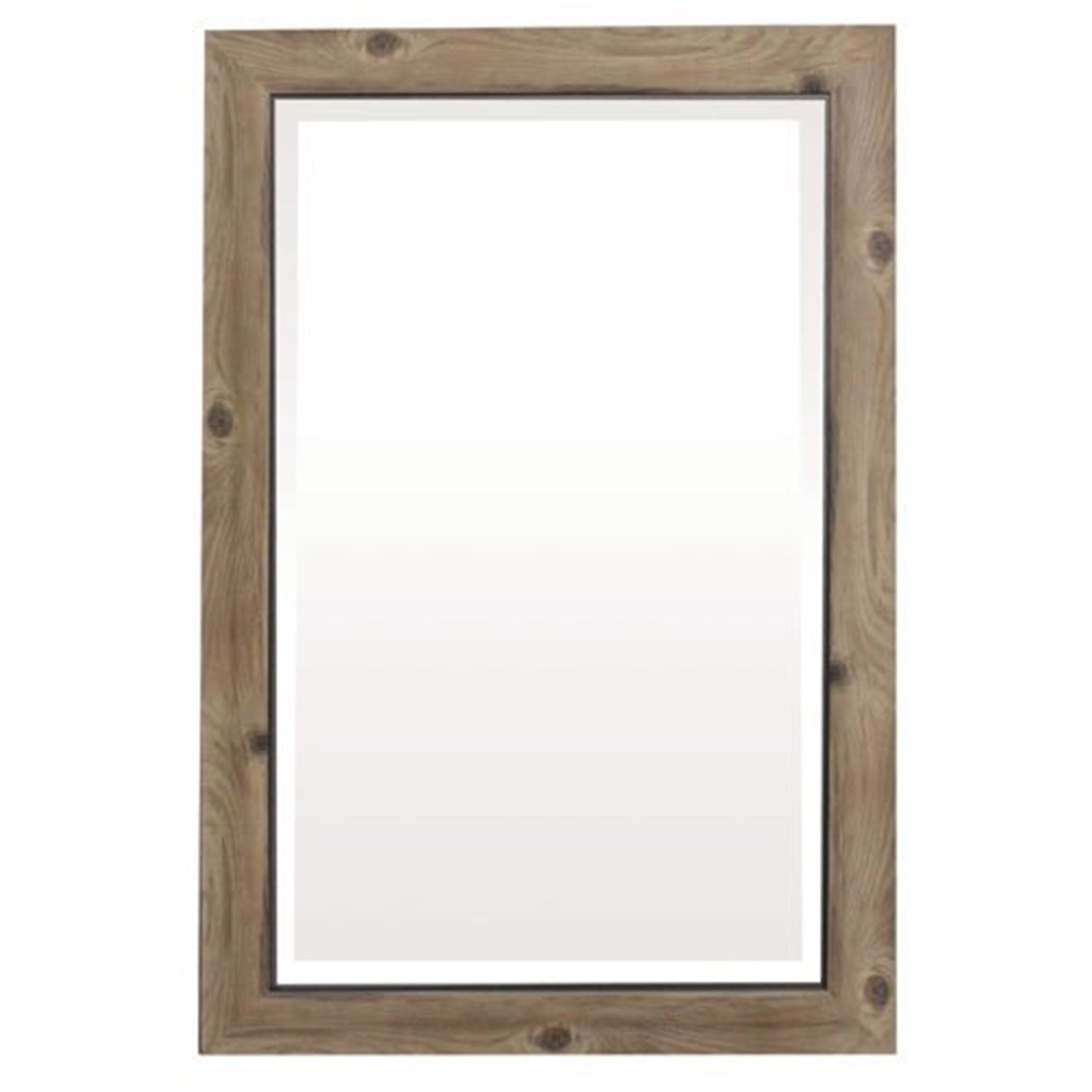 Rectangular Frameless 40.4" x 29.4" Wall Mirror