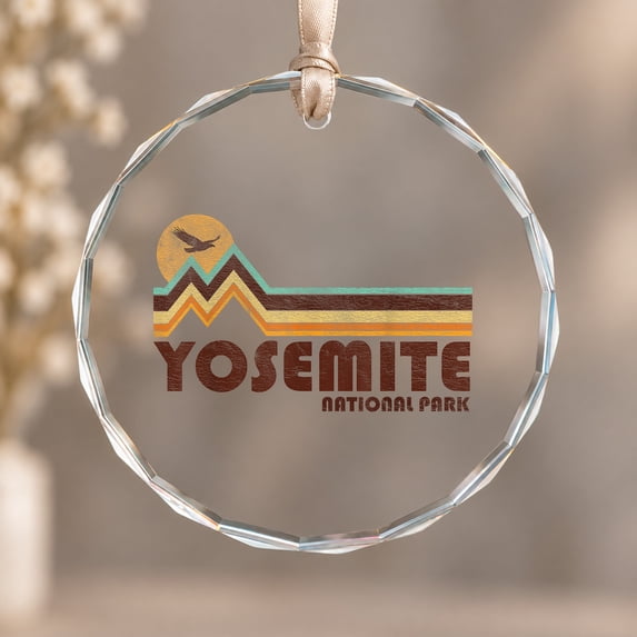 Yosemite National Park 70s 80s Retro Style Vintage Ornament, Shelf ...