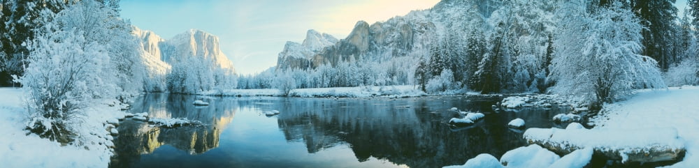 Yosemite National Park CA USA Canvas Art - Panoramic Images (36 x 12)