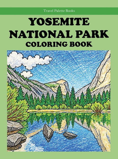 Yosemite National Park Coloring Book, (Paperback)