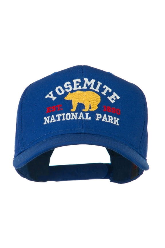 Yosemite National Park Embroidered Cap - Royal OSFM