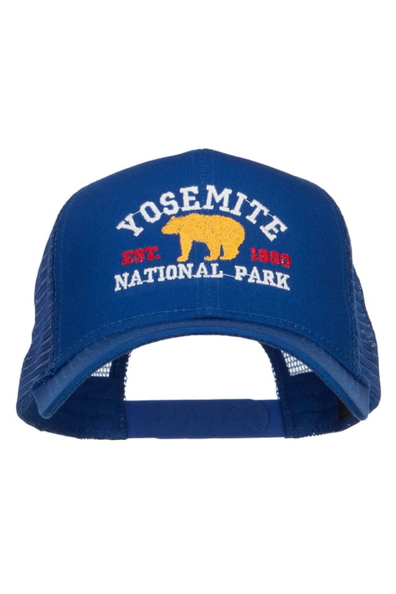 Yosemite National Park Embroidered Mesh Cap - Royal OSFM