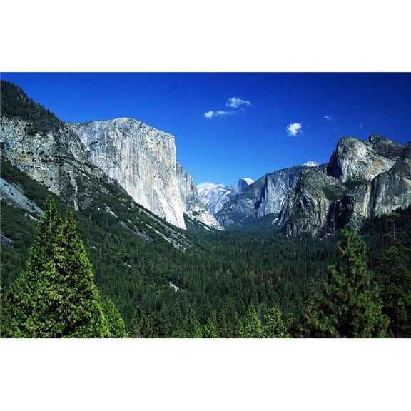 Yosemite National Park Sierra Nevada California USA - Forest & Mountains Poster Print by John Doornkamp - 44 x 28 - Large