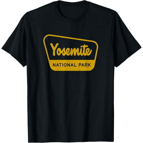 Yosemite National Park Vintage Inspired Sign Graphic T-Shirt