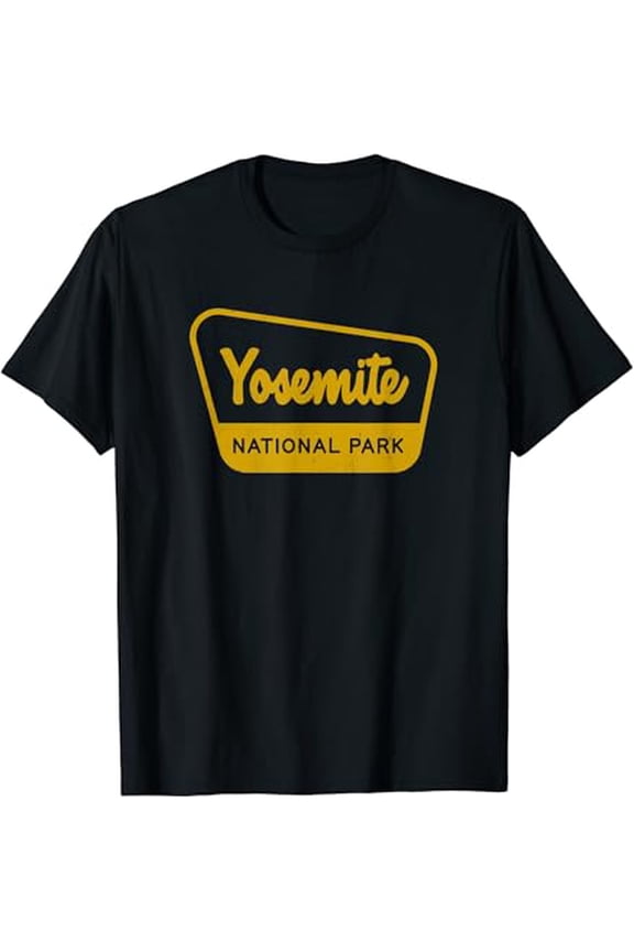 Yosemite National Park Vintage Inspired Sign Graphic T-Shirt
