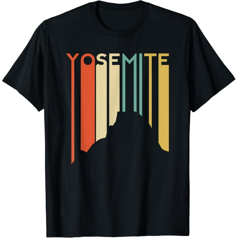 Vintage Yosemite National Park Half Dome Retro Graphic T-Shirt Vintage Yosemite National Park Half Dome Retro Graphic T-Shirt