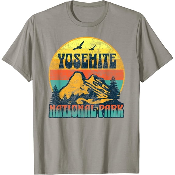 Yosemite Park California Nature Hiking Outdoors T-Shirt