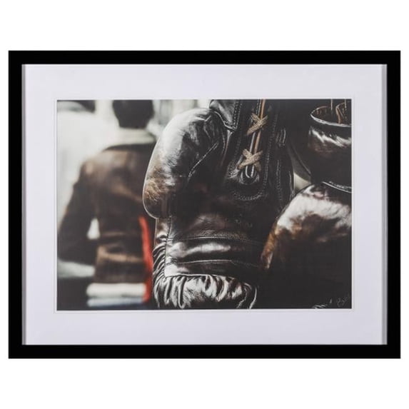 Yosemite 'Power of Intention' Framed Photographic Wood Print in Multi-Color