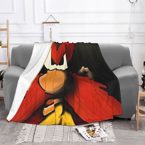 Yosemite-Sam Blanket, Ultra Soft Throw Blankets, Comfy Flannel Throw Blanket For Sofa Couch Bedroom Living Rooms Warm All Season Home Decor, For Adults, Kids And Teens 40"X30"