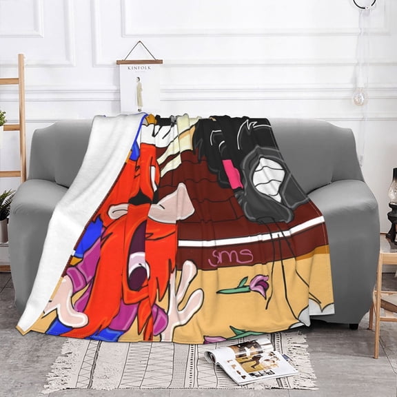 Yosemite-Sam Blanket, Ultra Soft Throw Blankets, Comfy Flannel Throw Blanket For Sofa Couch Bedroom Living Rooms Warm All Season Home Decor, For Adults, Kids And Teens 40"X30"