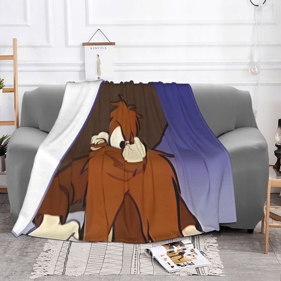Yosemite-Sam Blanket, Ultra Soft Throw Blankets, Comfy Flannel Throw Blanket For Sofa Couch Bedroom Living Rooms Warm All Season Home Decor, For Adults, Kids And Teens 40"X30"