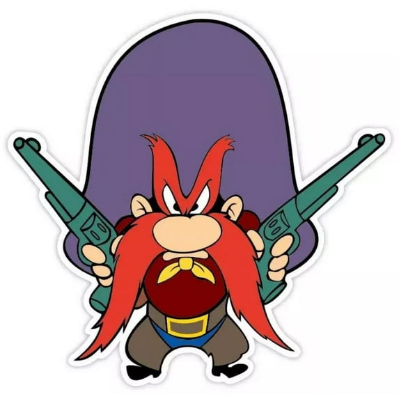 Décor Decals, Stickers & Vinyl Art Yosemite Sam Stickers For Sale Vinyl Car Decals, Stickers & Vinyl Art - Foto 9