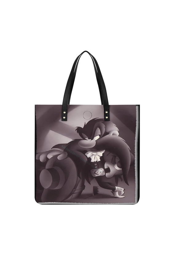 Yosemite-Sam Handbag, Casual PU Leather Tote Bag, Shoulder Handbags with Top Magnetic Snap Closure For Girl Ladies Women Travel Shopping