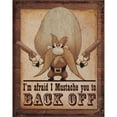 thumbnail image 1 of tin signs tsn1905 decorative sign 'yosemite sam' size 16" x 12.5", 1 of 1