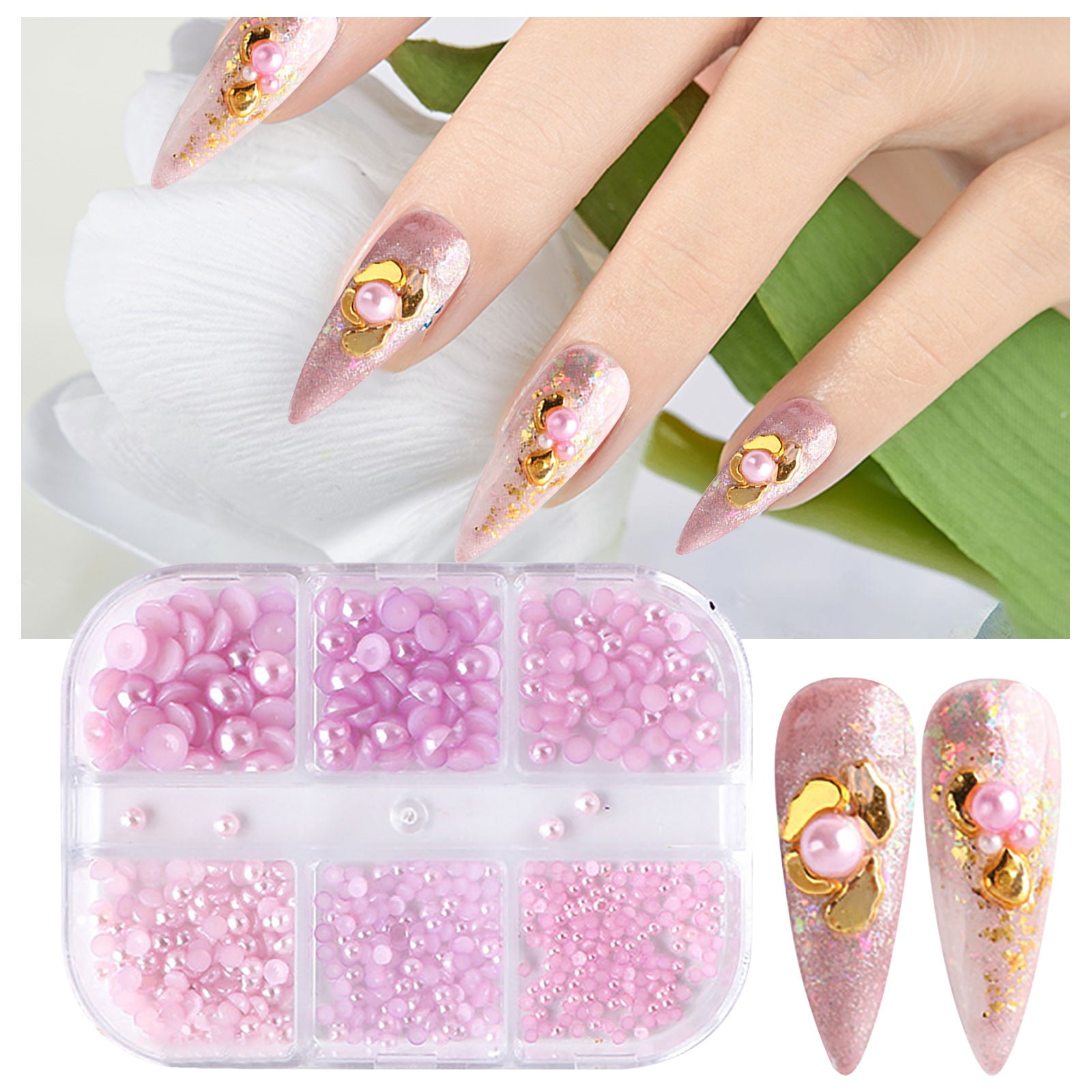 Right on Decal Spray Pigment Nails Nail Painter Nails Sticker Pearl Nails Nails compatible with Machine Little Rhinestones Scary Nails Coalfield Your Nails Gel up Nails System Power File And