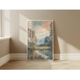 thumbnail image 1 of Yosemite Vintage Wall Art Home Decor Poster Park Poster, Stretched Size 8x12, 1 of 4