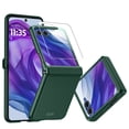 thumbnail image 1 of Yosen For Motorola Razr 2025 Case, with Hinge Protection & Built-in Screen Protector, Slim Full-Body Rugged Anti-Scratch Shockproof Protection Phone Case for Razr 2025-Green, 1 of 8