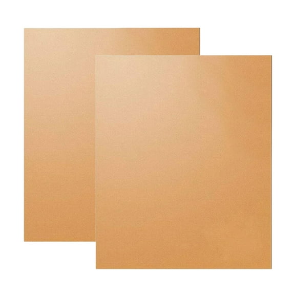 Yoshi - Copper Cooking Sheets for Baking Grilling Non-Stick 11" x 9.5" - Brown Small 2-Pack