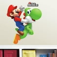 thumbnail image 1 of Yoshi & Mario Giant Wall Decals, 1 of 5