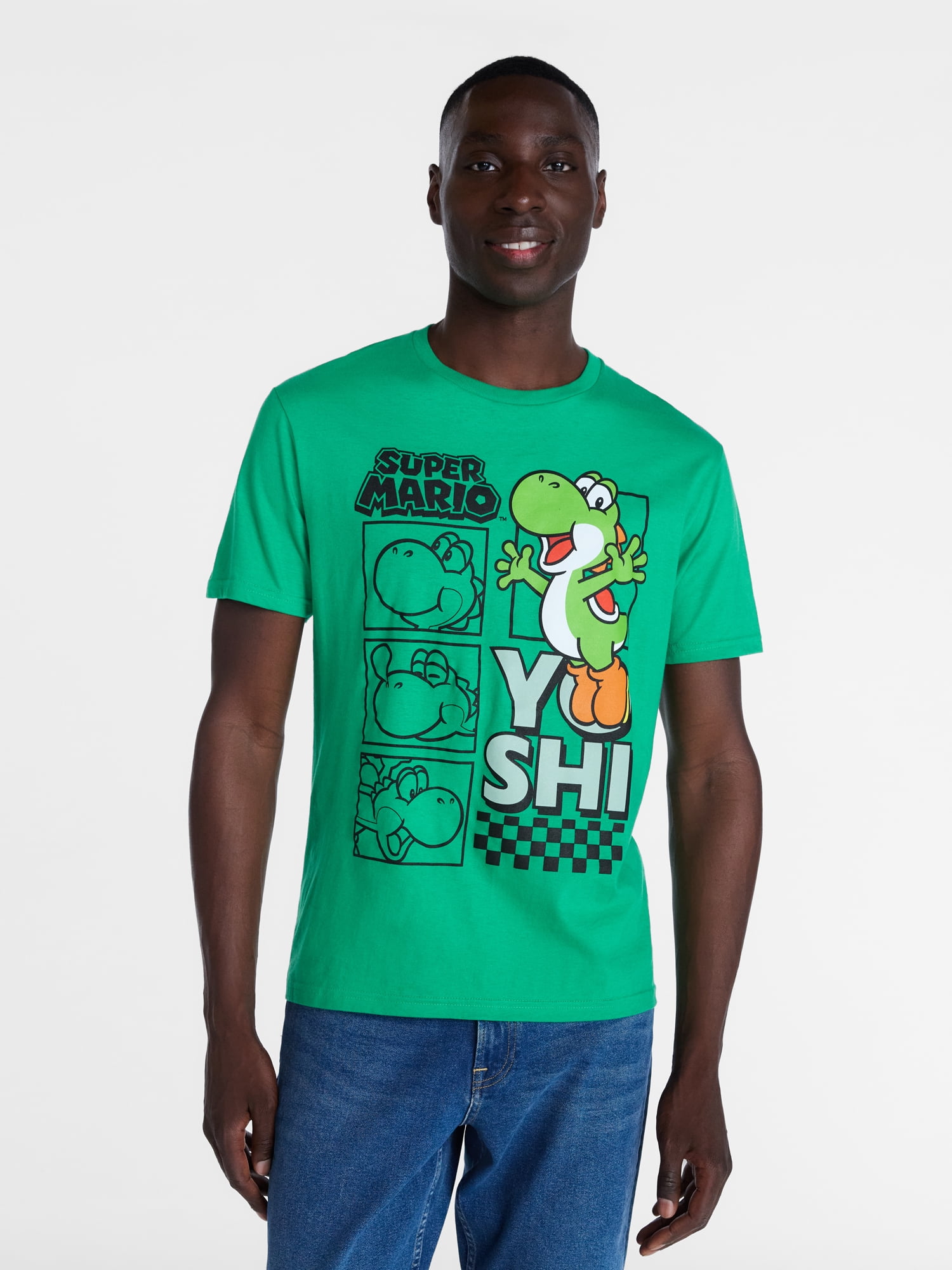Yoshi Men’s Graphic Tee, Sizes S-3XL