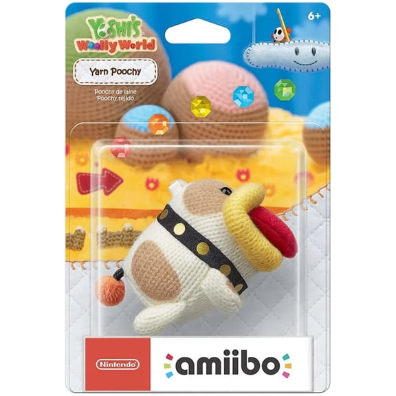 Yoshi's Woolly World: Yarn Poochy Amiibo