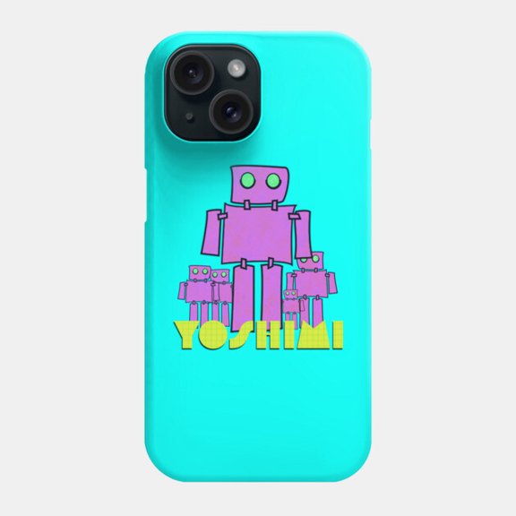 Yoshimi Flaming Lips Retro Music Protective Cover for iPhone 11–17 Pro Max