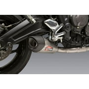 Yoshimura 19660AP520 AT2 Race Series Works Full System - Stainless Steel Muffler - Carbon Fiber End Cap
