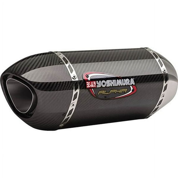 Yoshimura Alpha Street Series CARB Compliant Slip-On Exhaust System - 14660BM220