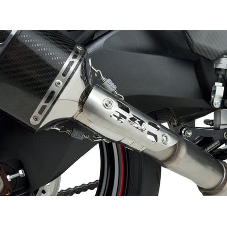 Yoshimura R-77 Slip-On Muffler SS/Carbon/Carbon Street Series (1118120220)