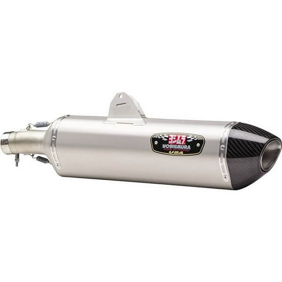 Yoshimura Race R-77 Stainless Slip-On Exhaust with Stainless Muffler Husqvarna 701 | KTM 690 R 2014-2020