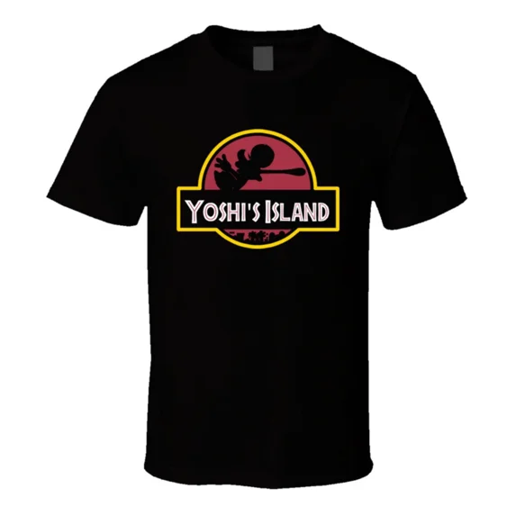 Yoshis Island Jurassic Retro Video Game T Shirt