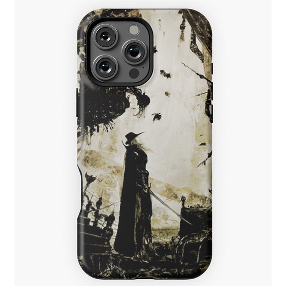 Yoshitaka Amano Vampire Hunter D GA7705 Phone Case for iPhone 11 to 17 Pro Max