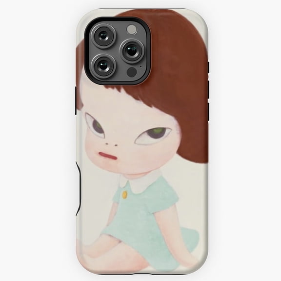 Yoshitomo Nara Cute Drawing Famous Art Phone Case for iPhone 11 12 13 14 15 16 17 Pro Max