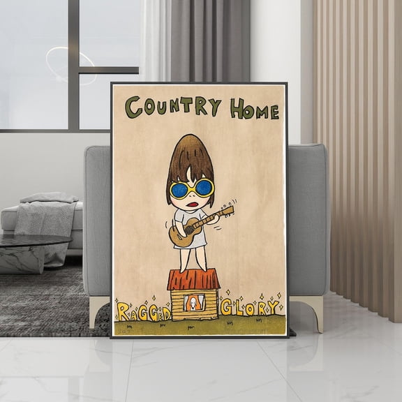 Yoshitomo Nara Vintage Poster Home Decor Vintage Wall Art 24x36 UNFRAMED