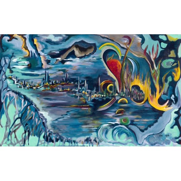 Yosi Amir VIII Glossy Poster