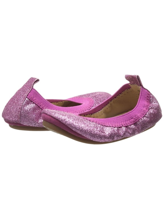 Glitter Pink Bendable Ballet Flat 7C