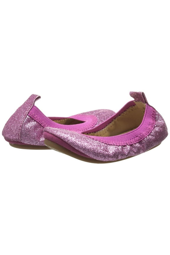 Glitter Pink Bendable Ballet Flat 7C