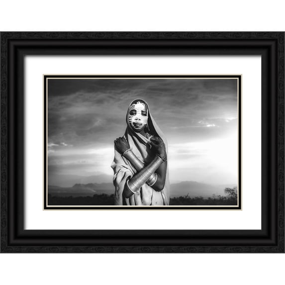 Yosifov, Svetlin 18x13 Black Ornate Wood Framed with Double Matting Museum Art Print Titled - Suri-Surma