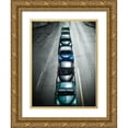 thumbnail image 1 of Yosifov, Svetlin 19x24 Gold Ornate Wood Framed with Double Matting Museum Art Print Titled - Vintage cars Havana Fantasy, 1 of 4