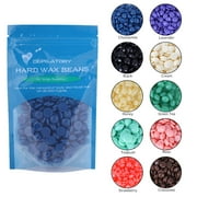 Yosoo 10 Flavors Hard Wax Beans Hot Film Depilatory Wax Bead Body Legs Hair Removal Wax 50g, Depilatory Hard Wax, Depilatory Wax
