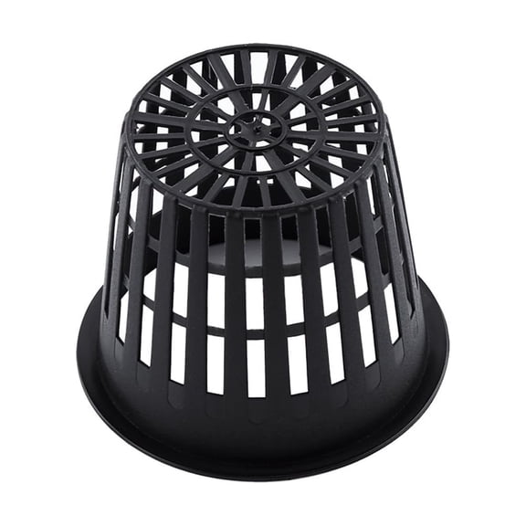 Yosoo 10pcs Heavy Duty Mesh Pot Net Cup Basket Hydroponic Plant Grow Clone Gardening Hydroponic Basket Pot Mesh
