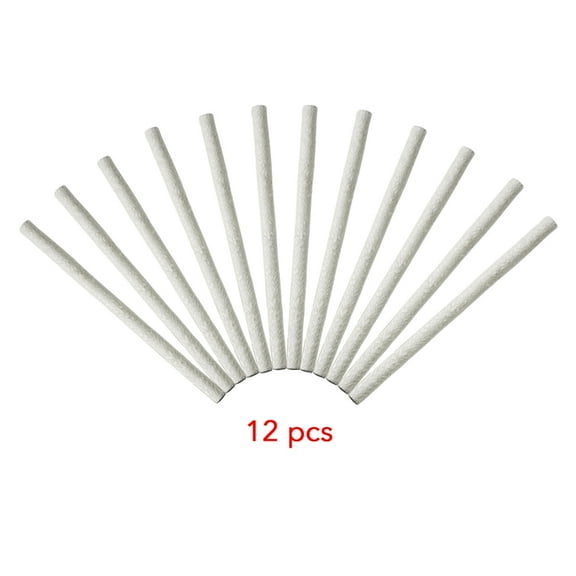 Yosoo 12pcs Replacement Fiberglass Tiki Wick for Wine Bottle Tiki Torches,Patio Lighting,Garden Light,Fiberglass