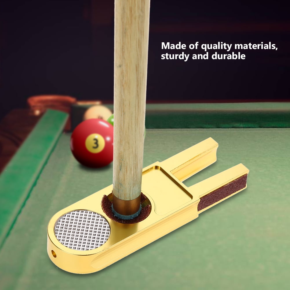 Yosoo 3 In 1 Multifunction Billiard Cue Tip Trimmer Shaper Tapper