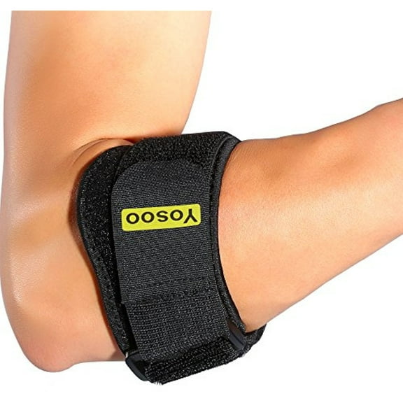 Yosoo Adjustable Arm Elbow Support Strap Band Wrap Counterforce Brace Good Protector Forearm Guard