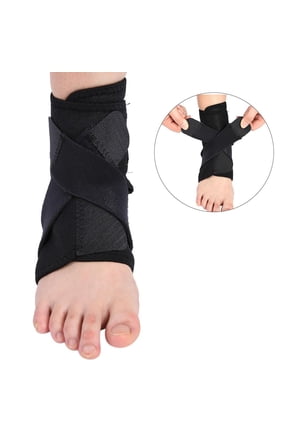 Adjustable Breathable Ankle Support Brace Foot Sprain Injury Pain Wrap Strap Protector Black,Ankle Support Brace, Ankle Support