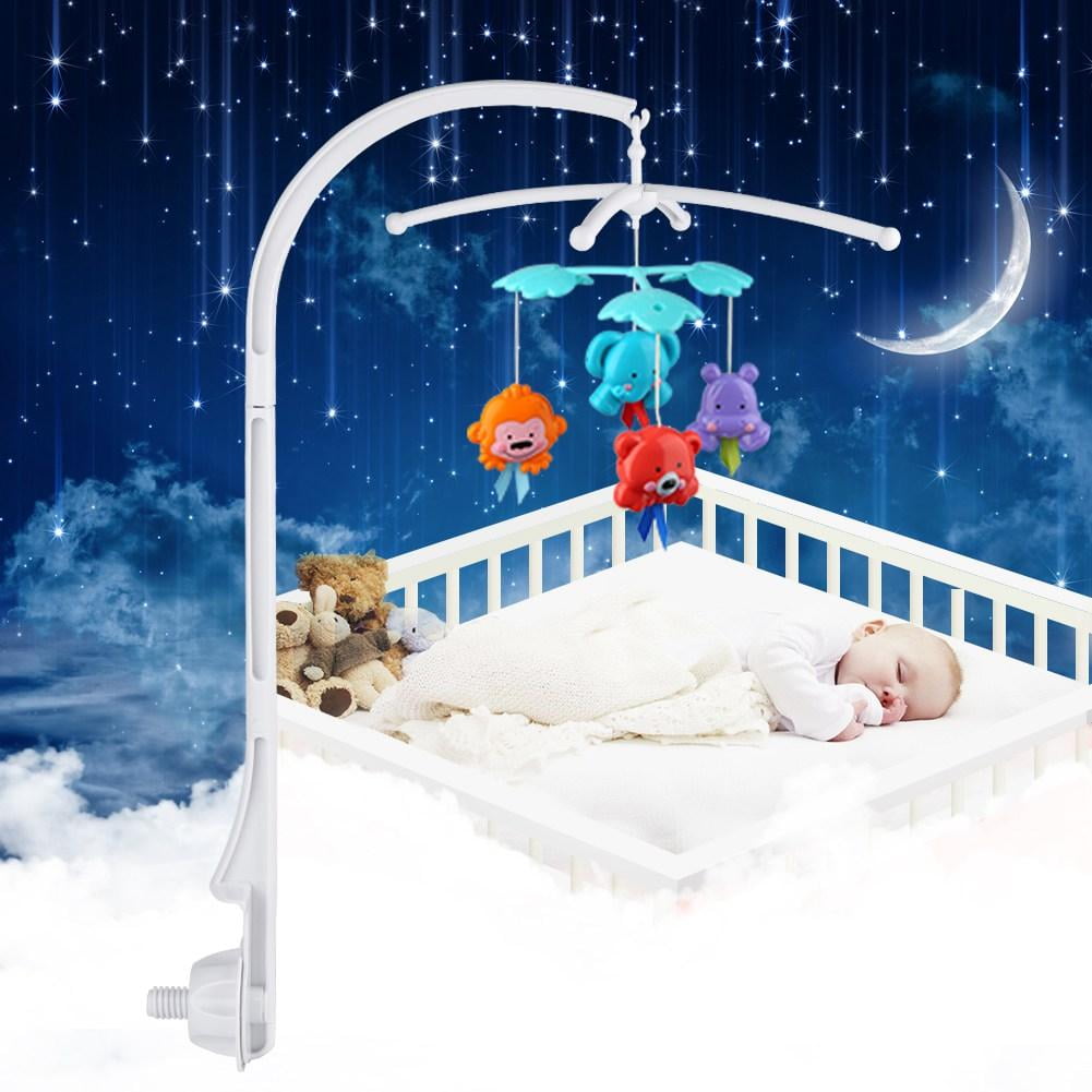 Yosoo Baby Crib Bed  Holder Toy Mobile Music Box Hanging Arm Bracket Crib Hanging Holder for Kid's Bed