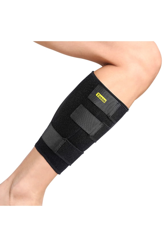 Calf Brace,Adjustable Shin Splint Support,Lower Leg Compression Wrap Increases Circulation,Reduces Muscle Swelling,Calf Sleeve for Men and Women,Pain Relief for Tendinitis,Runners Cramp